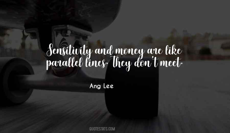 Quotes About Sensitivity #1367350