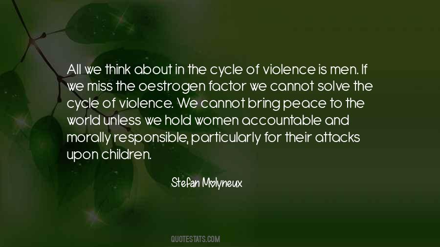 Quotes About Violence And Peace #483562