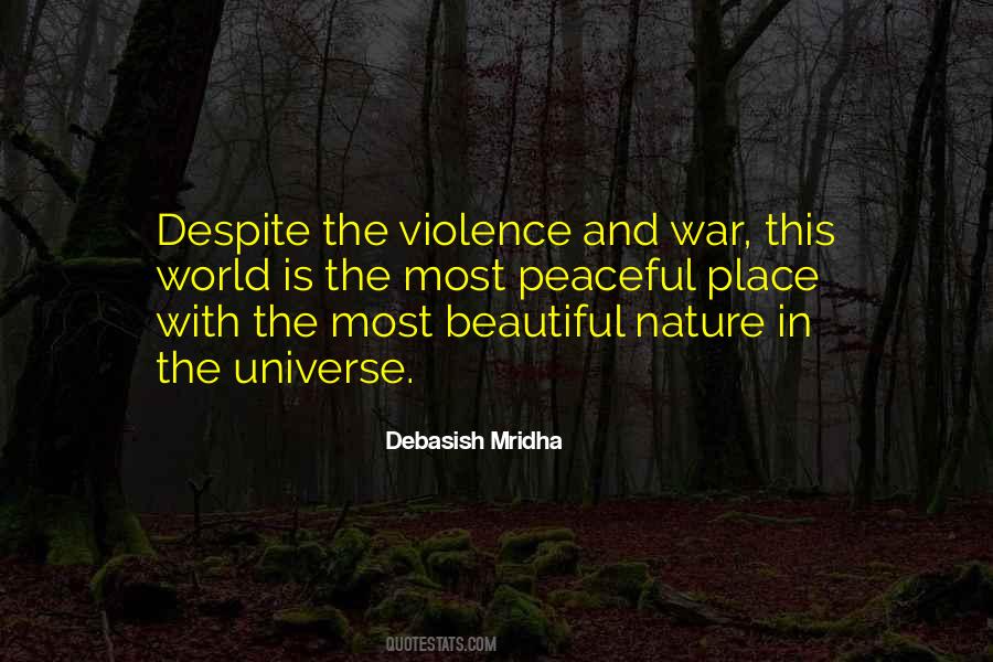 Quotes About Violence And Peace #956401