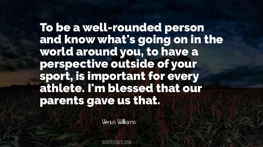 Quotes About Outside Perspective #1367147