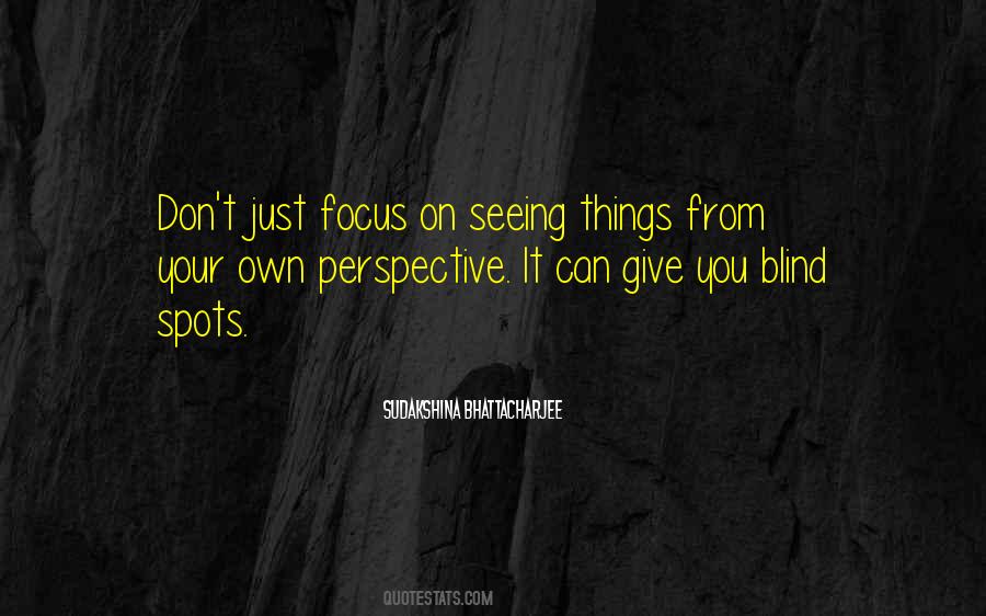 Quotes About Outside Perspective #1502144