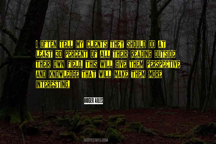 Quotes About Outside Perspective #204768