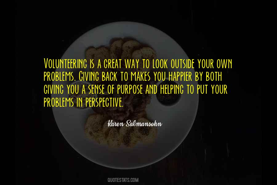 Quotes About Outside Perspective #300006