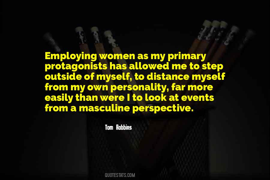 Quotes About Outside Perspective #397902