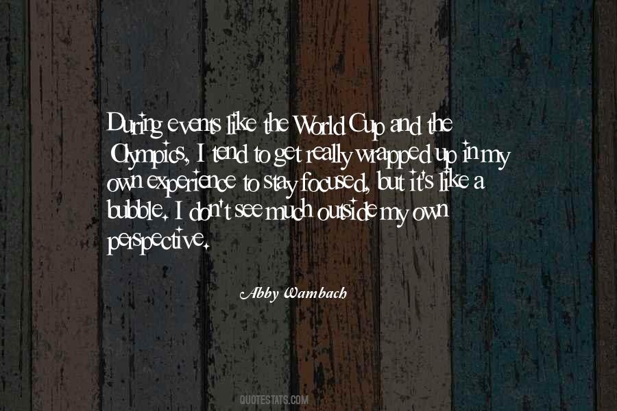 Quotes About Outside Perspective #651119