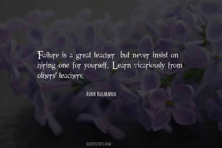 Quotes About Learning From Failure #1000902
