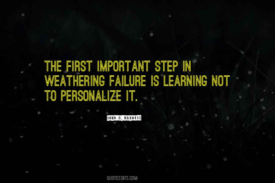 Quotes About Learning From Failure #1106435