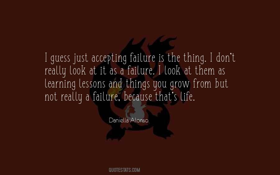 Quotes About Learning From Failure #1113170