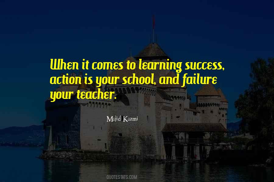 Quotes About Learning From Failure #353459