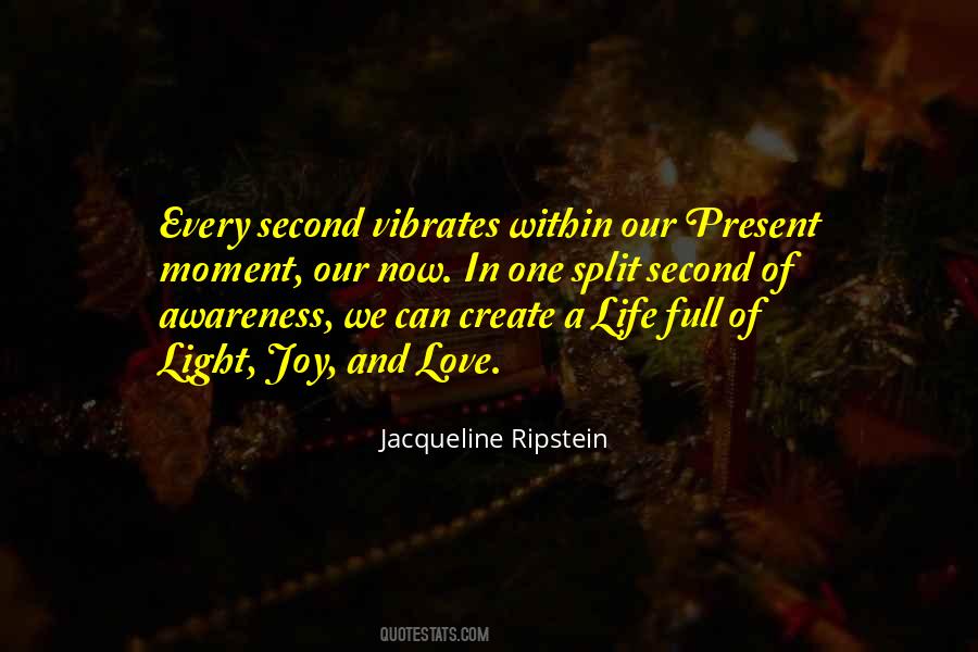 Quotes About Present Moment Awareness #206937