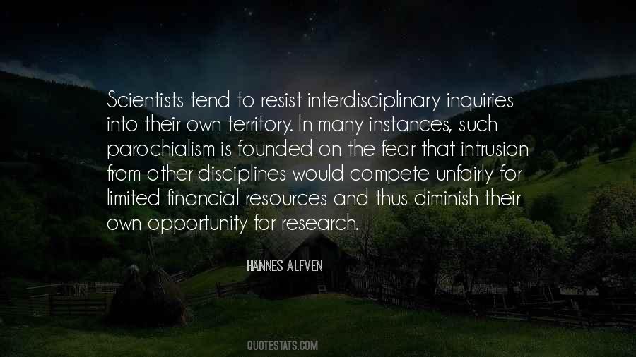 Quotes About Interdisciplinary #374125