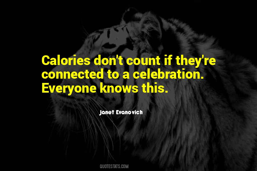 Quotes About Calories #1091743