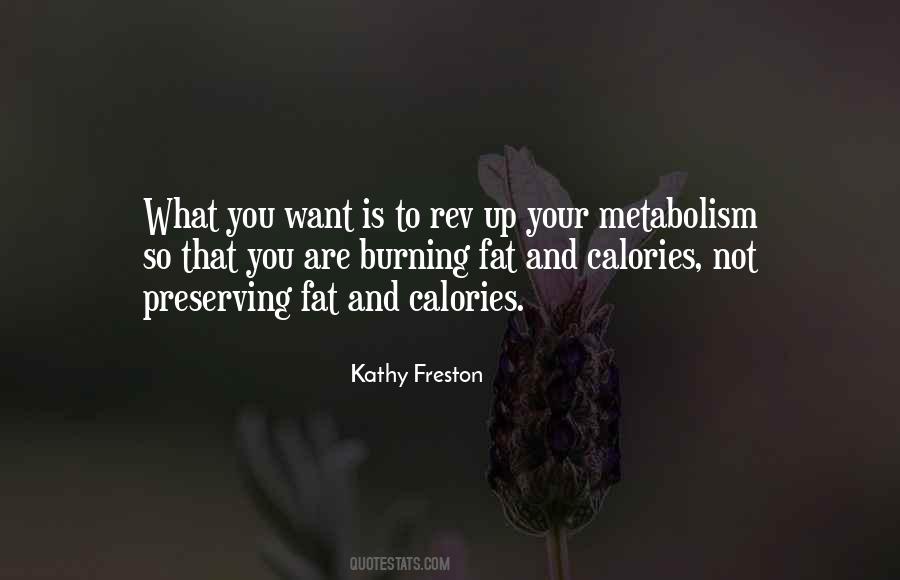 Quotes About Calories #1150338