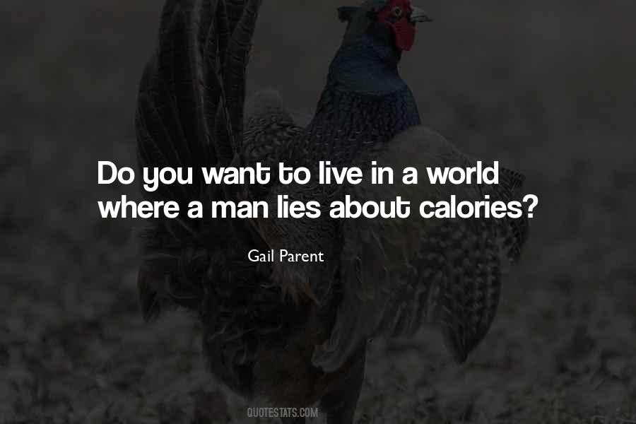 Quotes About Calories #1218430