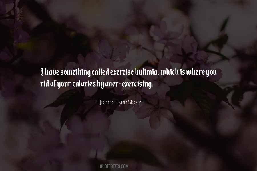 Quotes About Calories #1218918