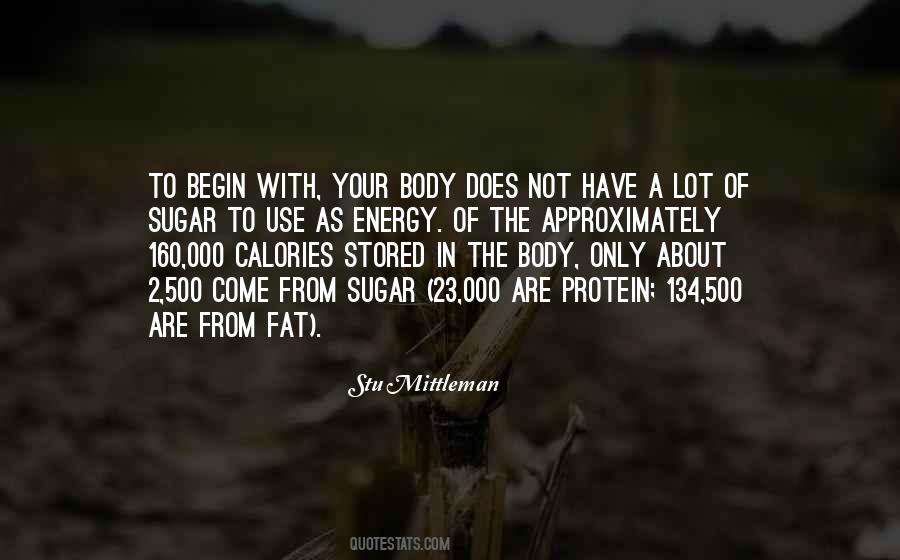 Quotes About Calories #1234890