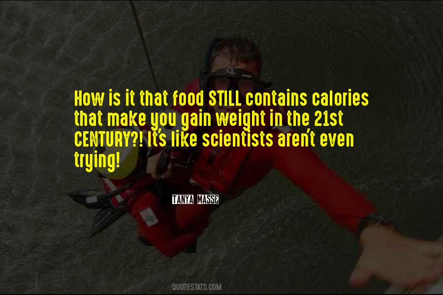 Quotes About Calories #1853385