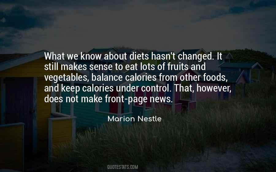 Quotes About Calories #905824