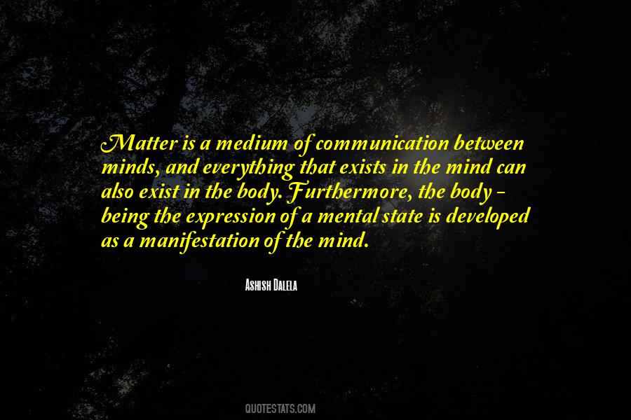 Mental Communication Quotes #1620694