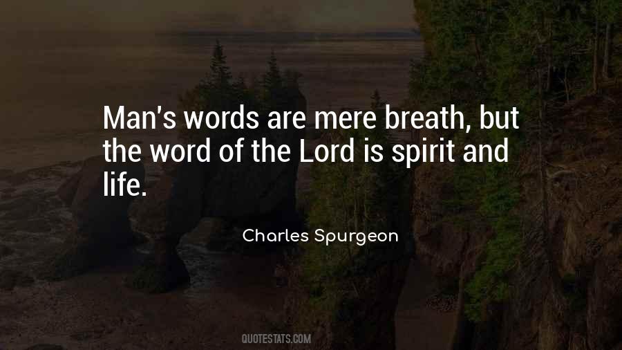 Quotes About Man's Word #270019
