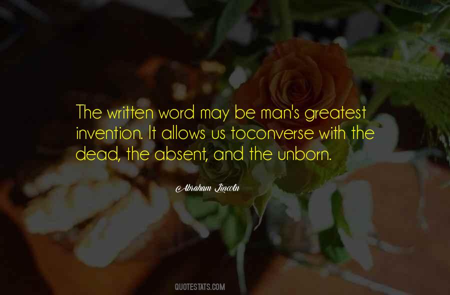Quotes About Man's Word #817436