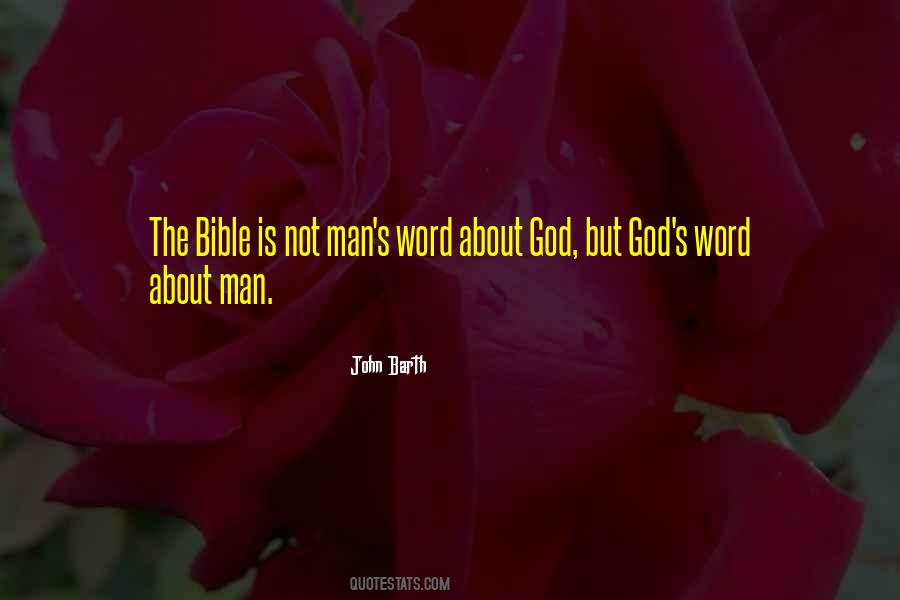 Quotes About Man's Word #991080