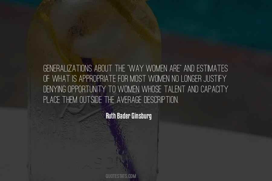 Quotes About Generalizations #184313