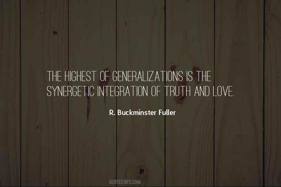 Quotes About Generalizations #831871