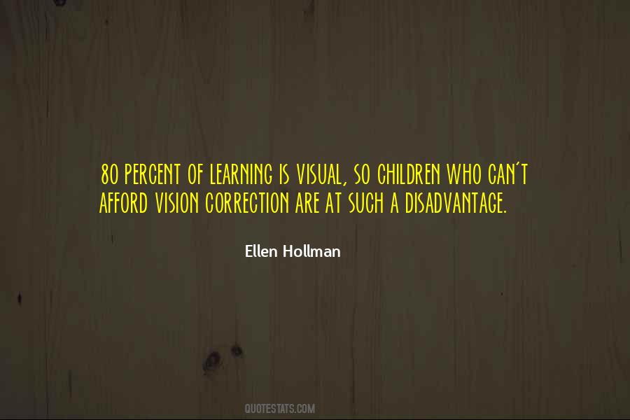Quotes About Visual Learning #683445