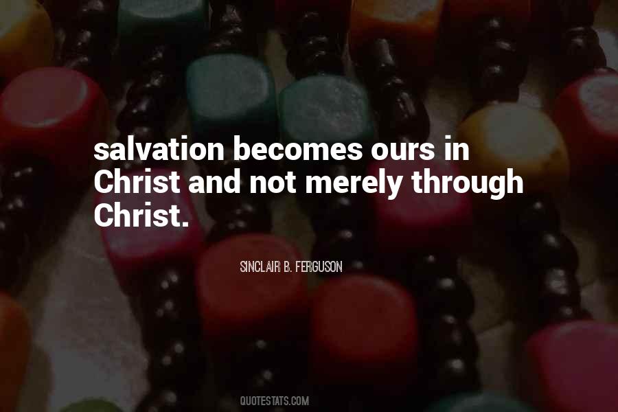 Quotes About Salvation In Christ #1069781