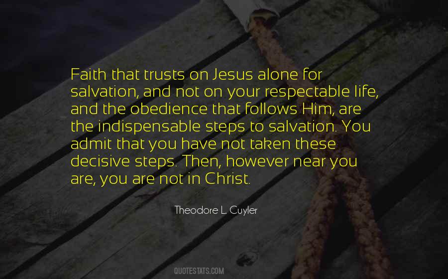 Quotes About Salvation In Christ #302670