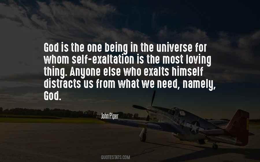 Quotes About Self Exaltation #1800013