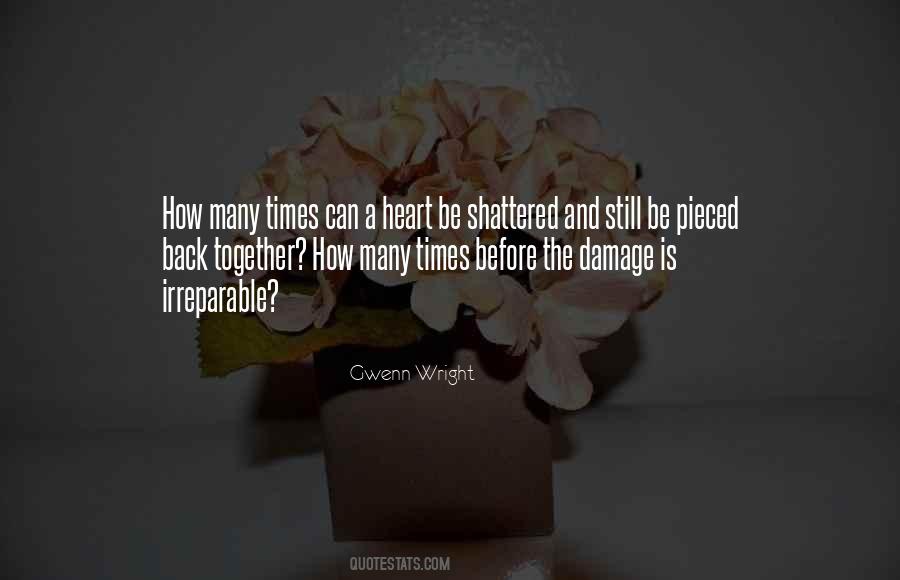 Quotes About Shattered Love #411203