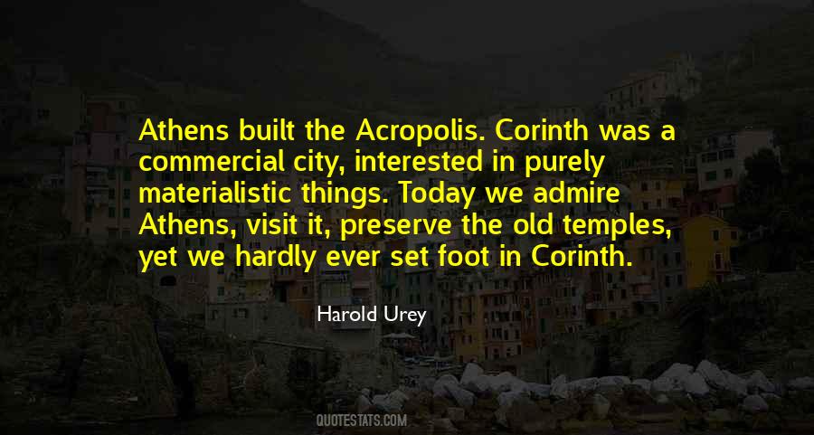 Quotes About Corinth #1179956
