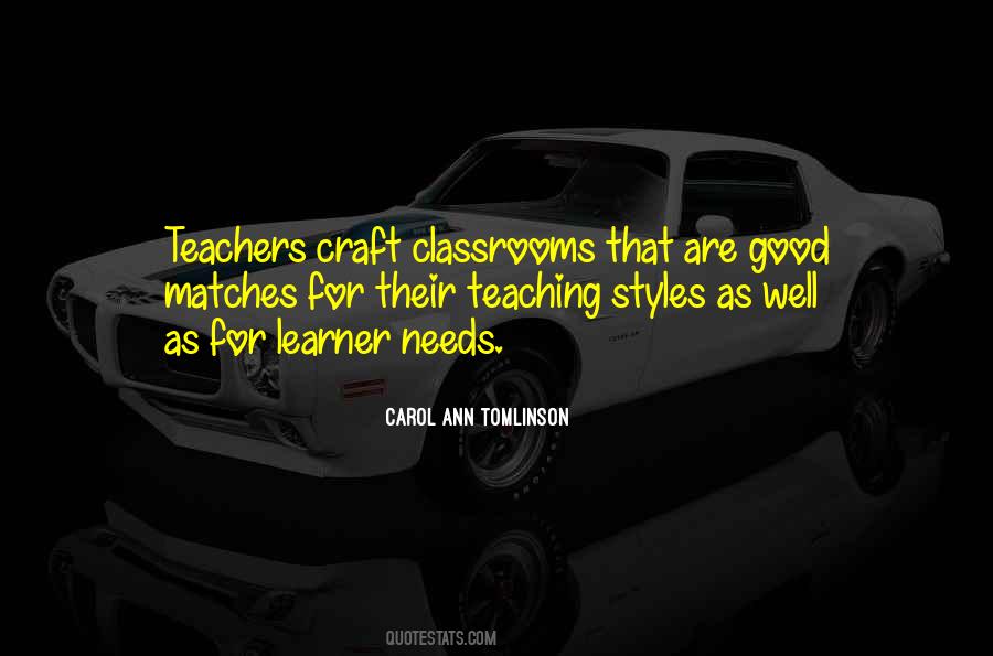 Learner Needs Quotes #552521 Learner Needs Quotes #552521
