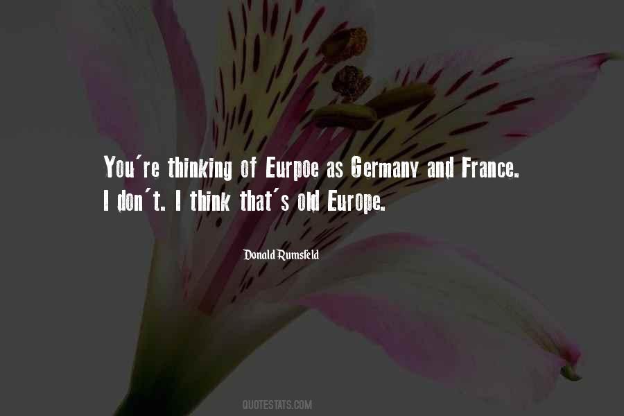 Old Europe Quotes #796993