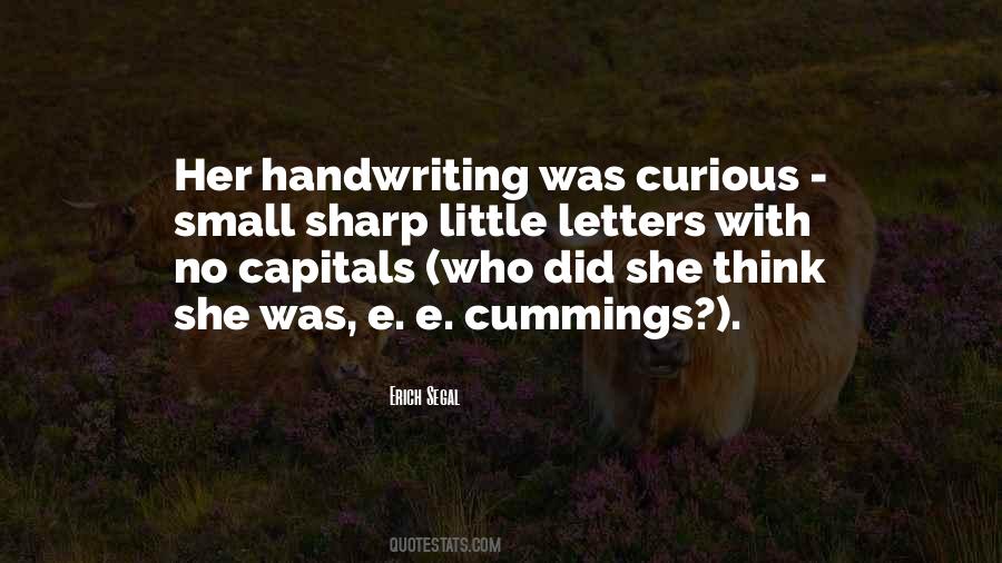 Quotes About Handwriting #187727