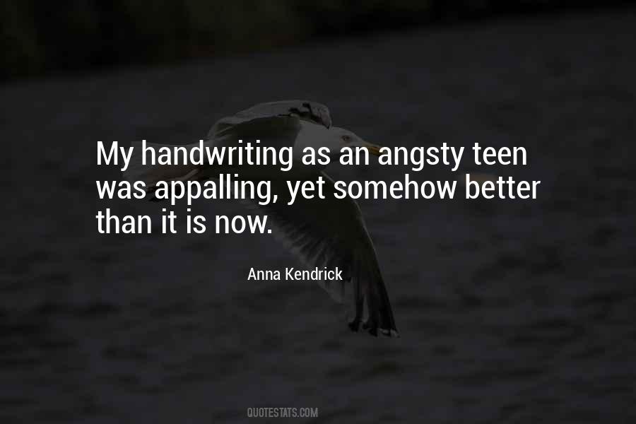 Quotes About Handwriting #223855