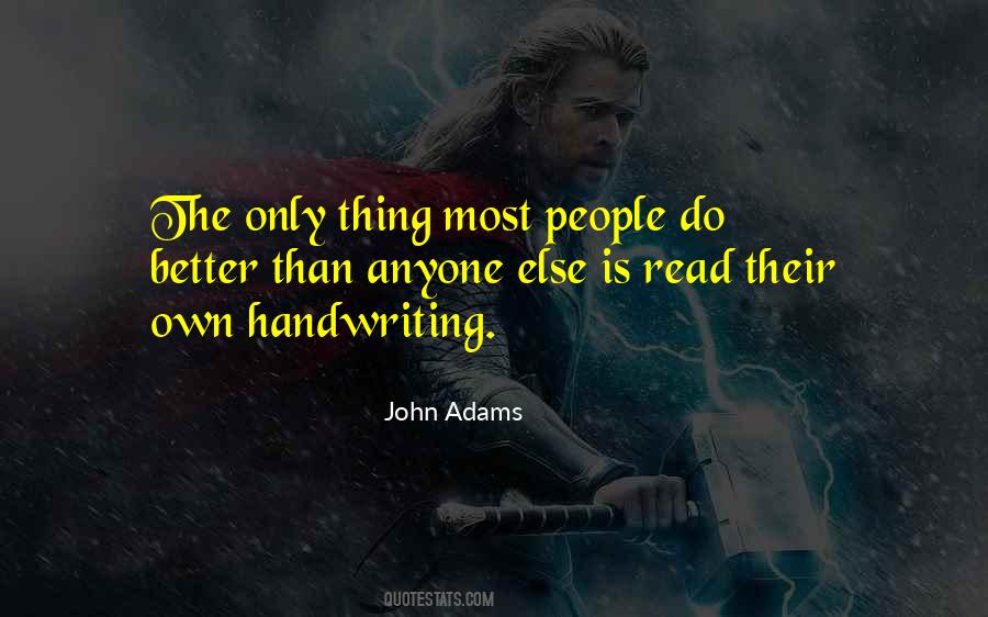 Quotes About Handwriting #732560