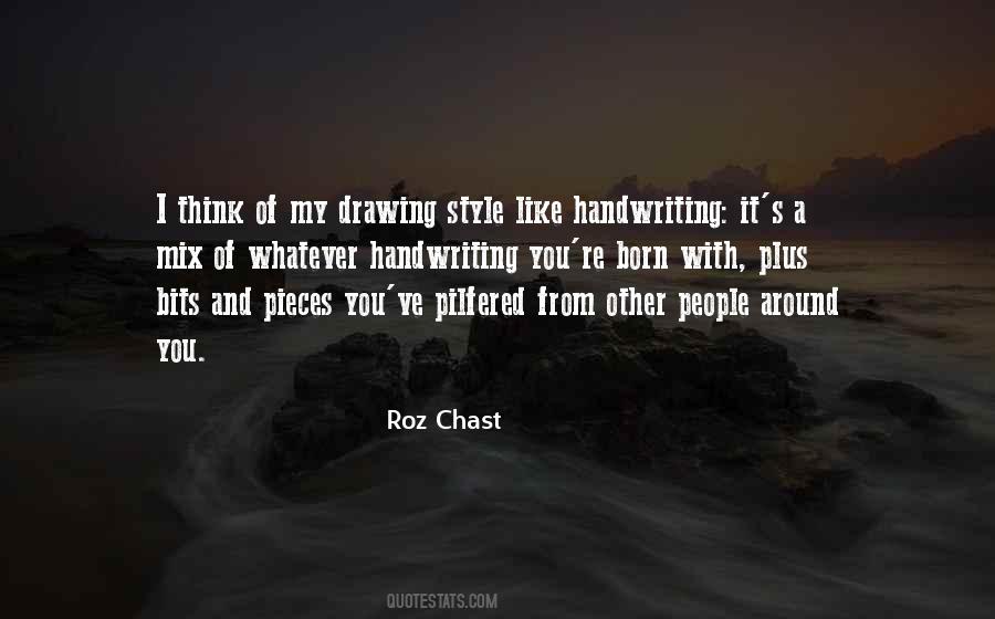 Quotes About Handwriting #80507