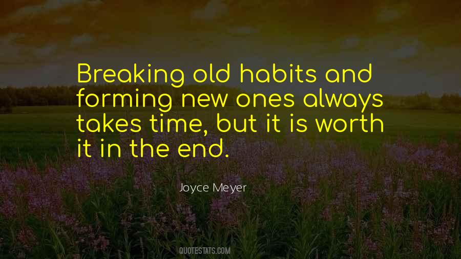Quotes About Forming Habits #1561210
