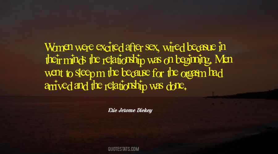 Beginning Of A Relationship Quotes #1701815