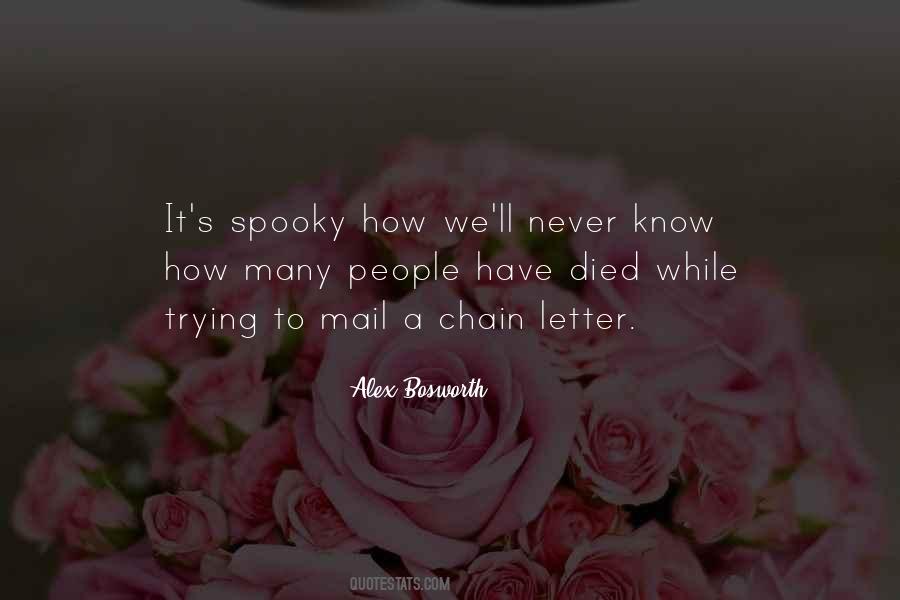 Quotes About Spooky #1713771