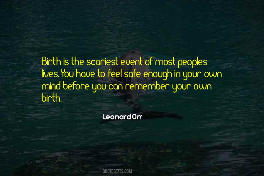 Own Event Quotes #38528