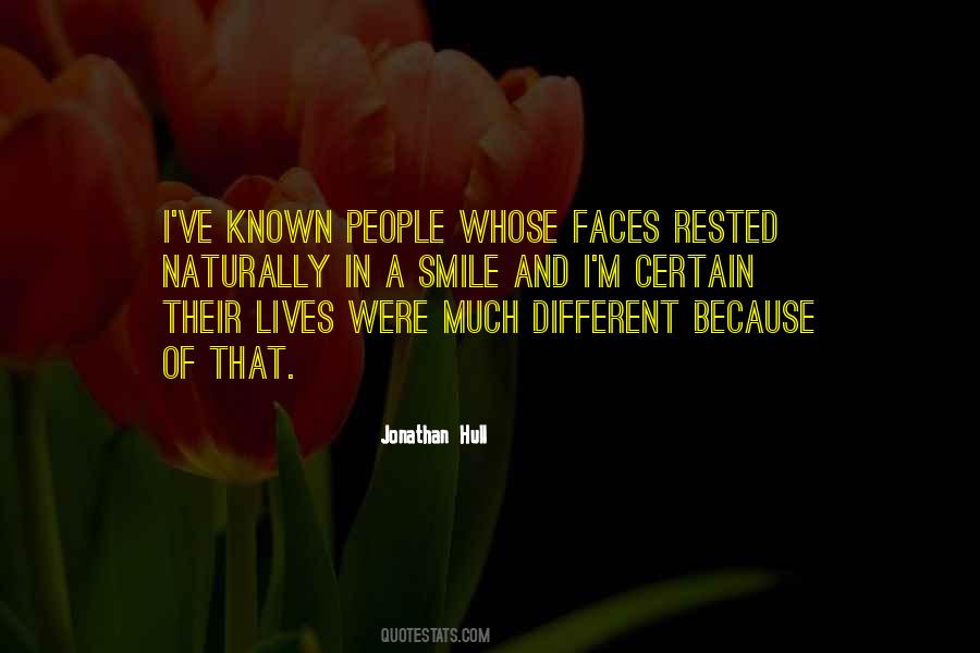Quotes About Different Faces #734151