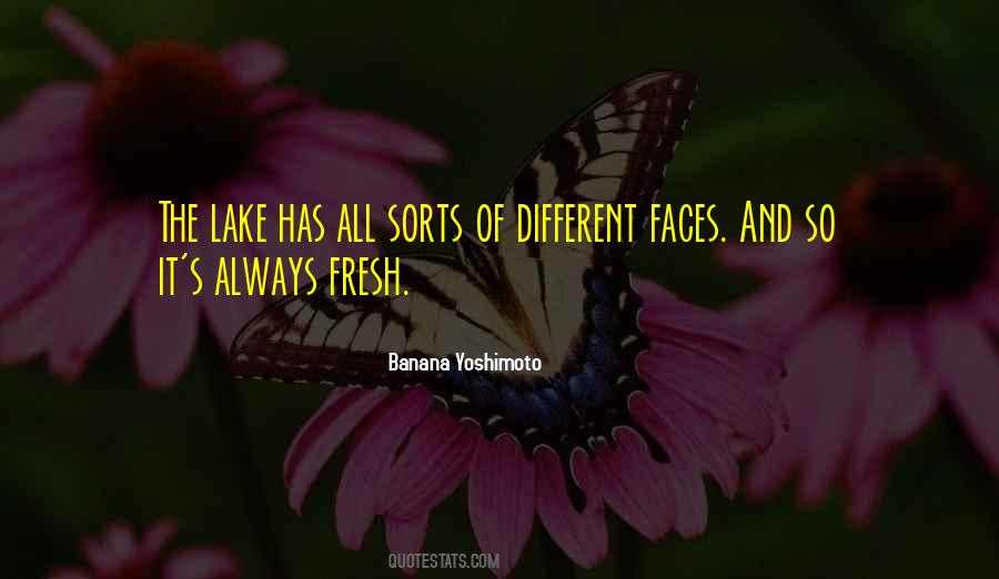Quotes About Different Faces #92799