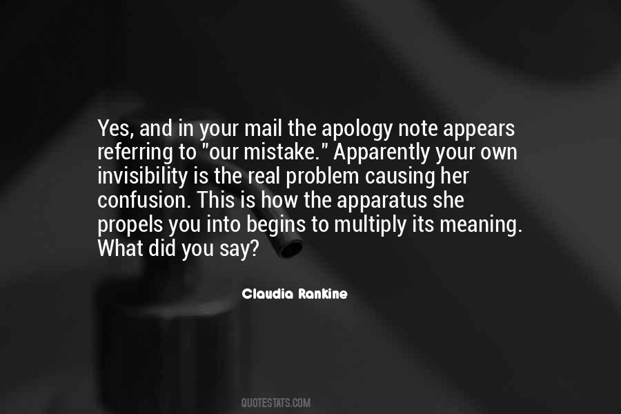 What Is The Problem Quotes #214547