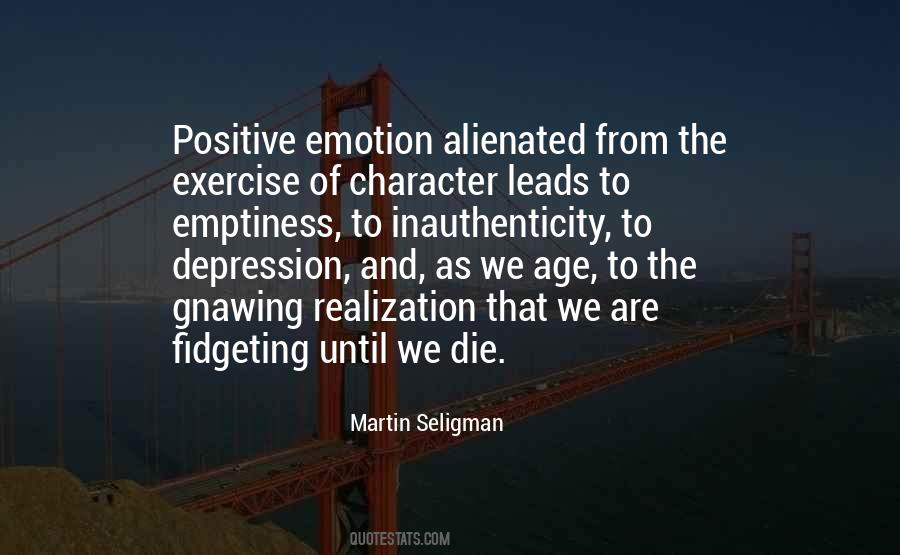 Quotes About Depression Positive #1790134