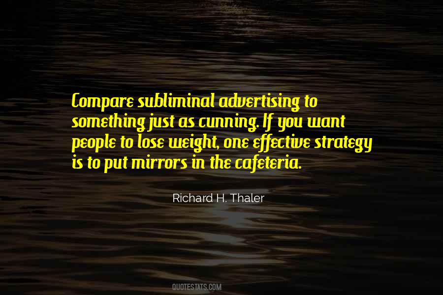 Quotes About Subliminal Advertising #1048628