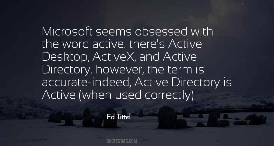 Quotes About Microsoft Word #1018185